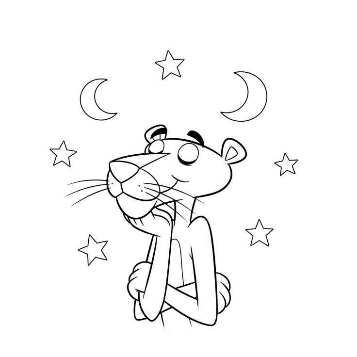 Pink Panther Ausmalbilder 492