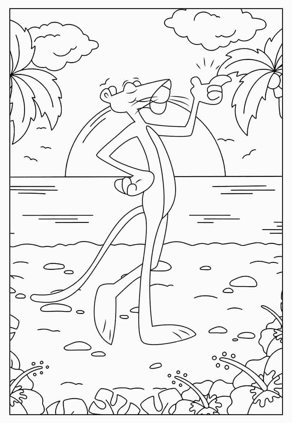 Pink Panther Ausmalbilder 553