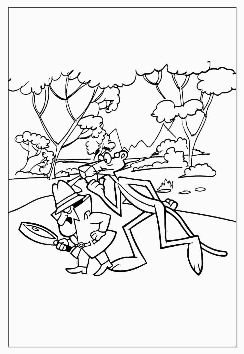 Pink Panther Ausmalbilder 593