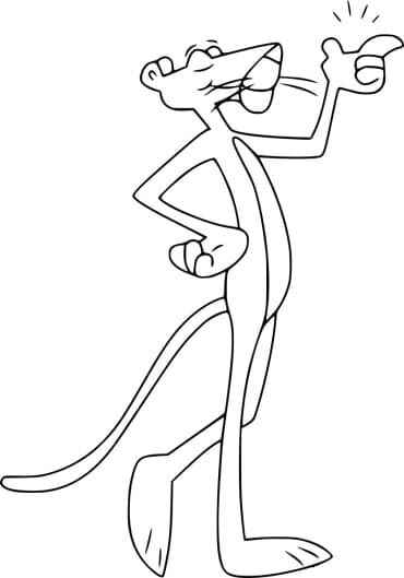 Pink Panther Ausmalbilder 991