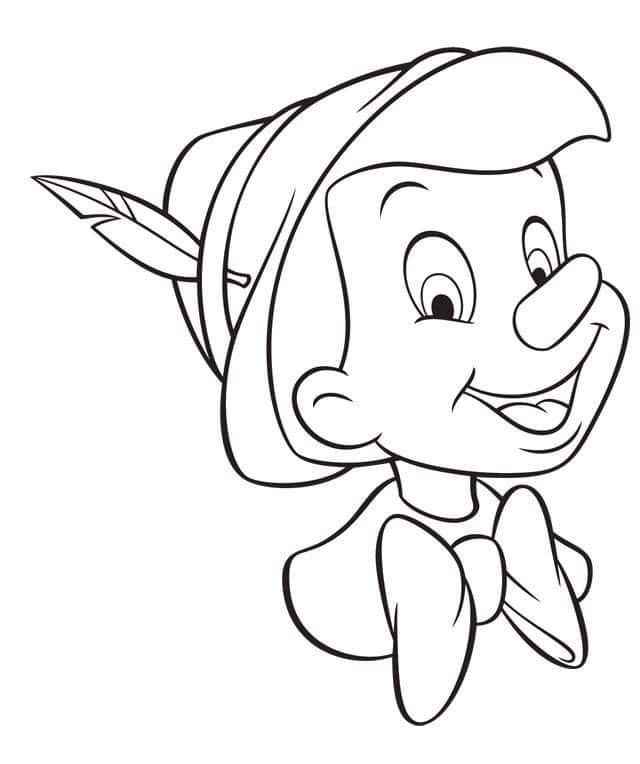 Pinocchio Ausmalbilder 045