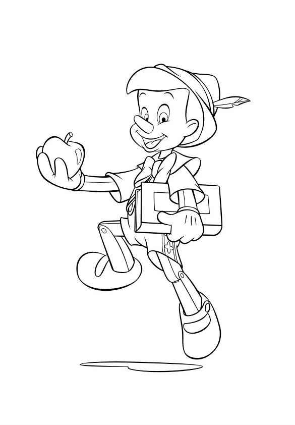 Pinocchio Ausmalbilder 597