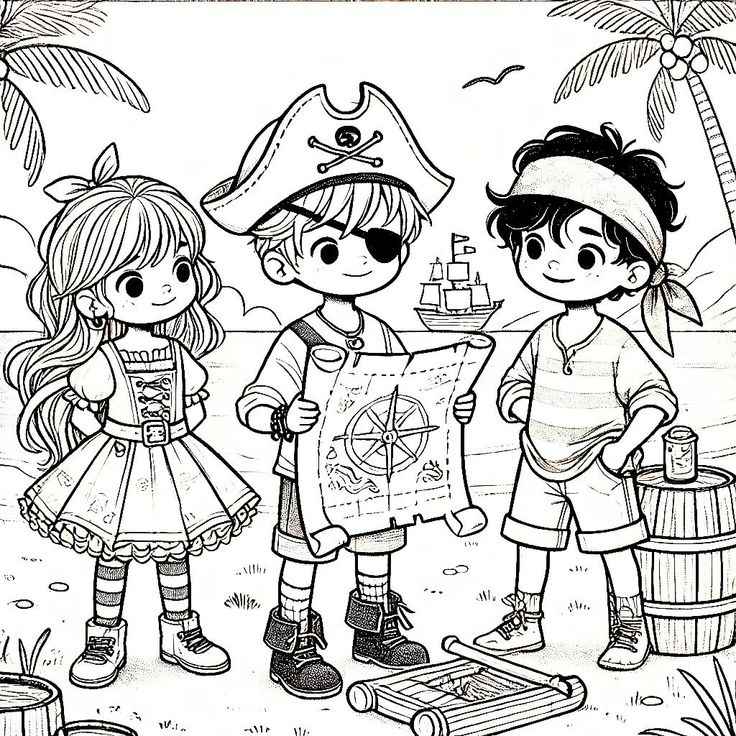 Piraten Ausmalbilder 169