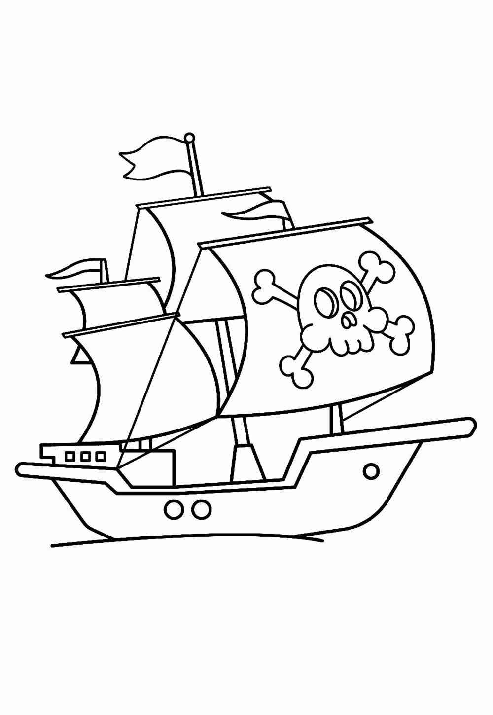 Piraten Ausmalbilder 657