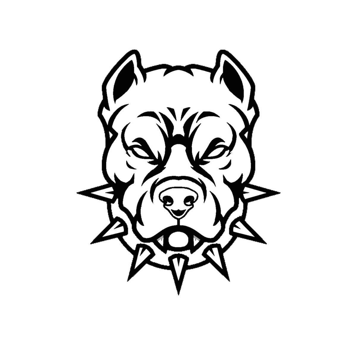 Pitbull Ausmalbilder 591
