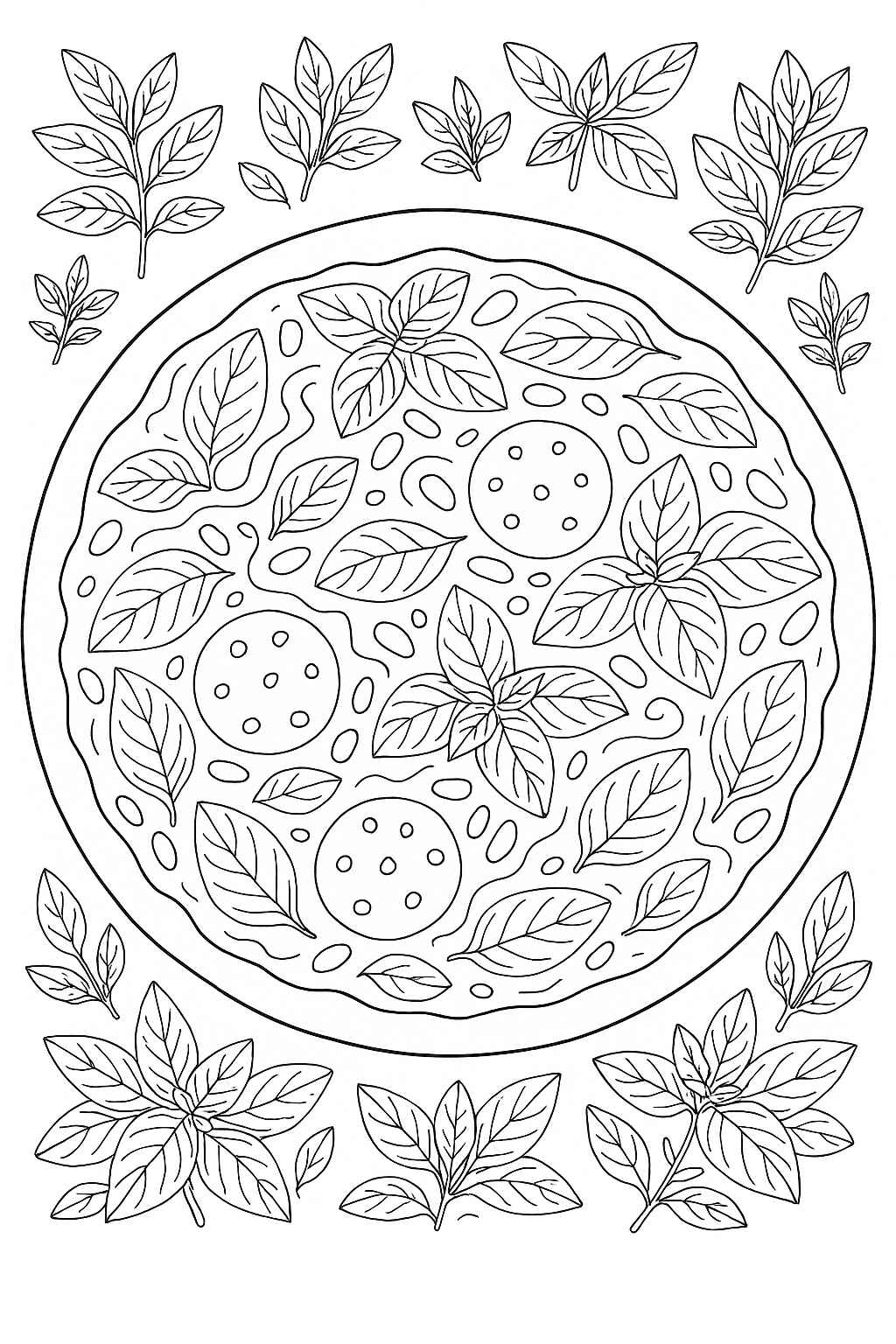 Pizza Ausmalbilder 363