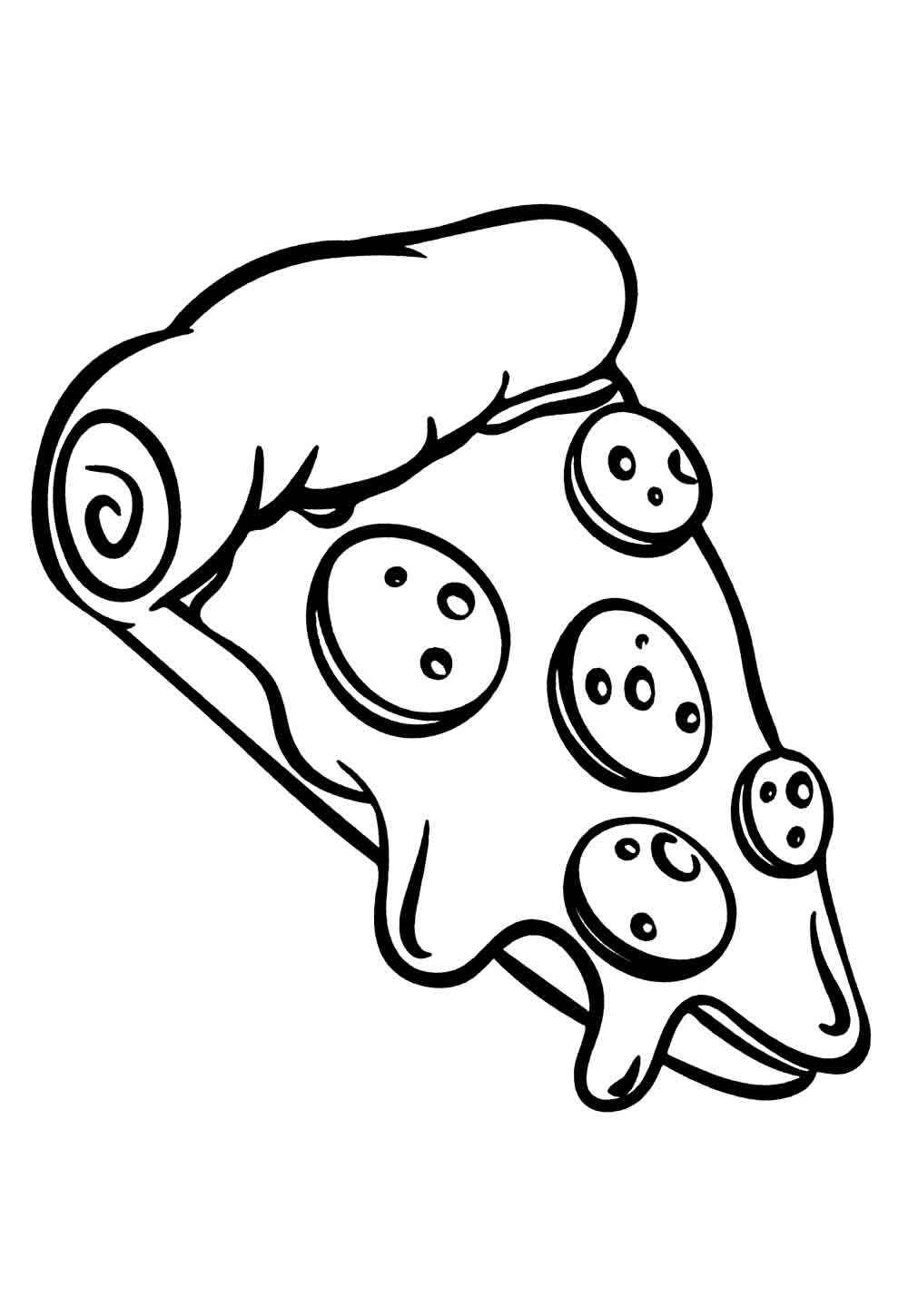 Pizza Ausmalbilder 841