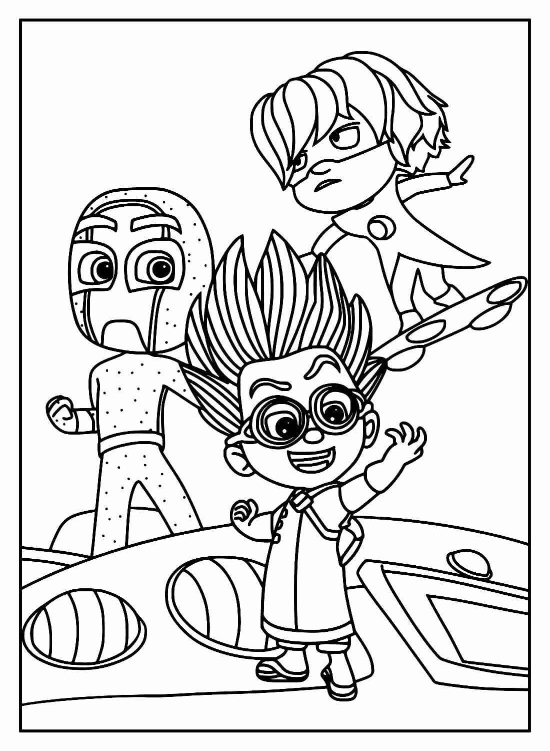 Pj Masks Ausmalbilder 021