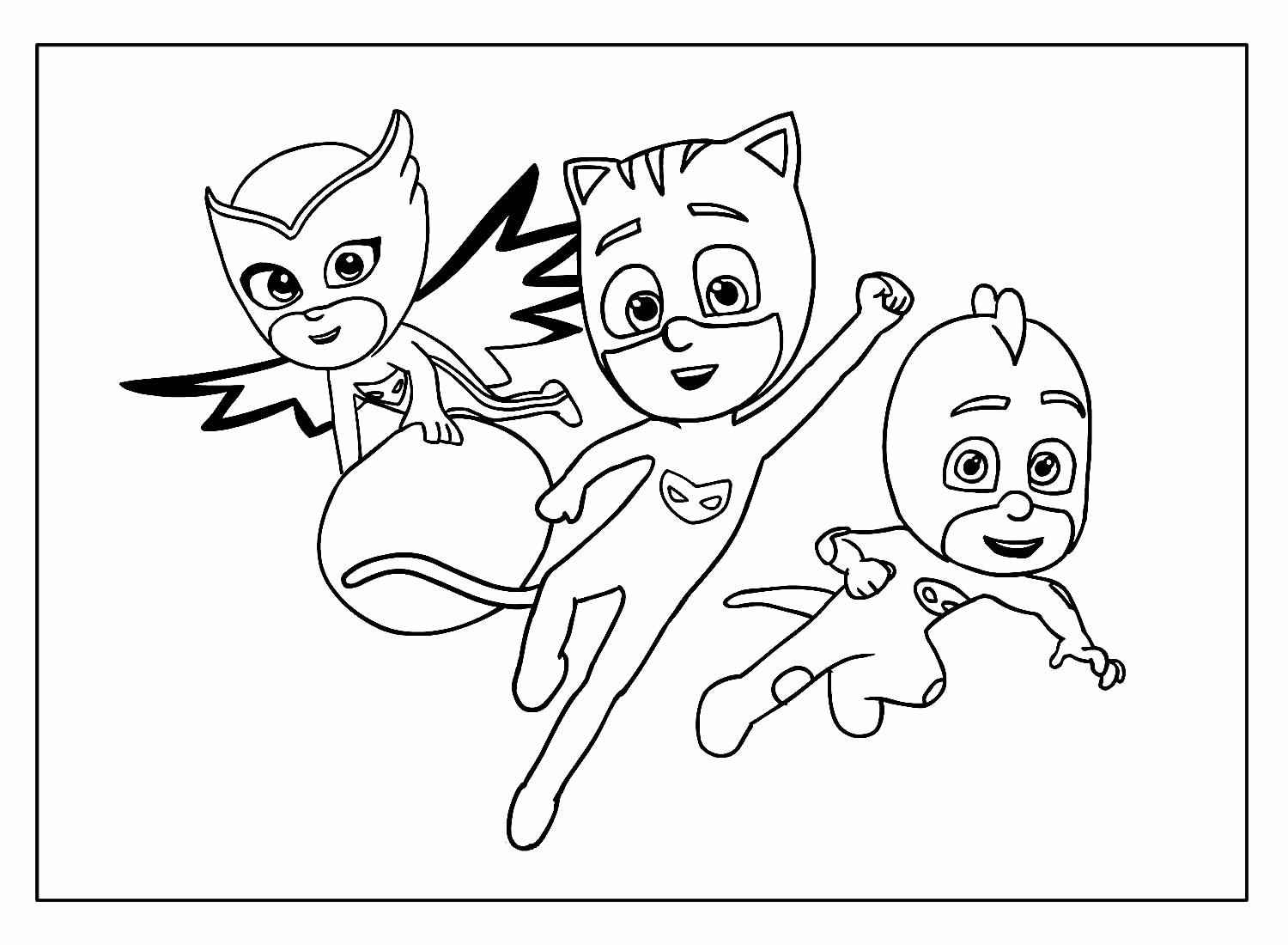 Pj Masks Ausmalbilder 322