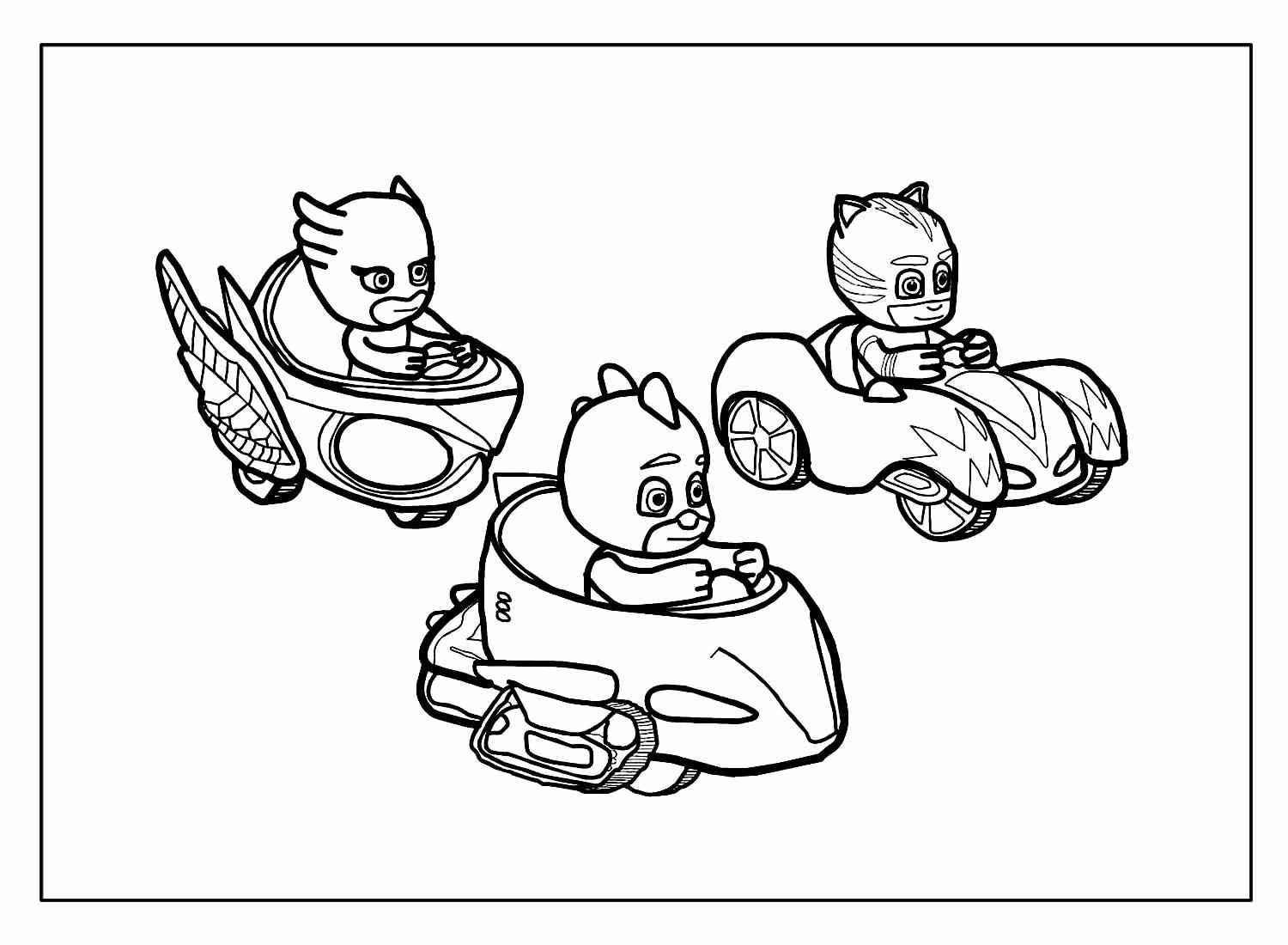 Pj Masks Ausmalbilder 454