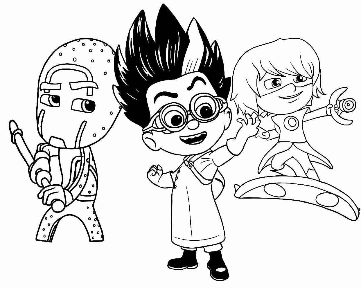 Pj Masks Ausmalbilder 487