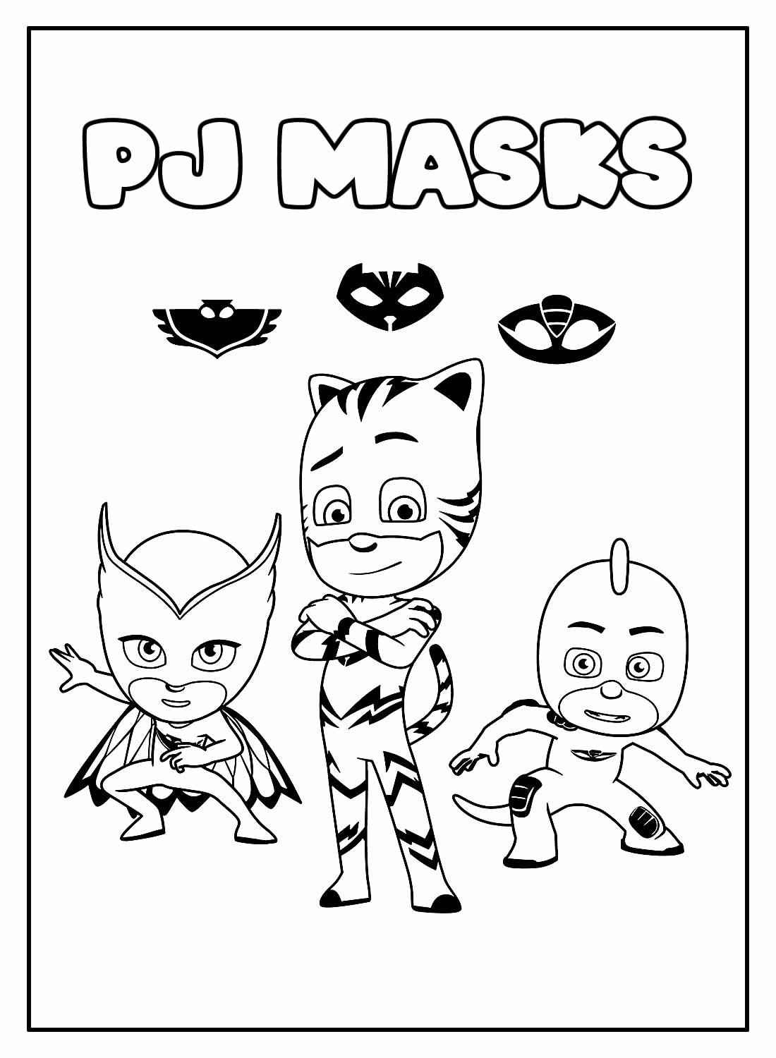 Pj Masks Ausmalbilder 489