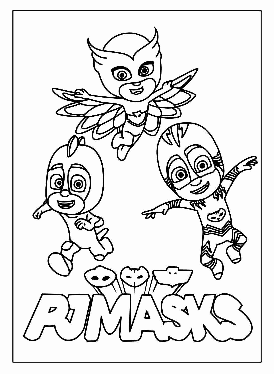 Pj Masks Ausmalbilder 633