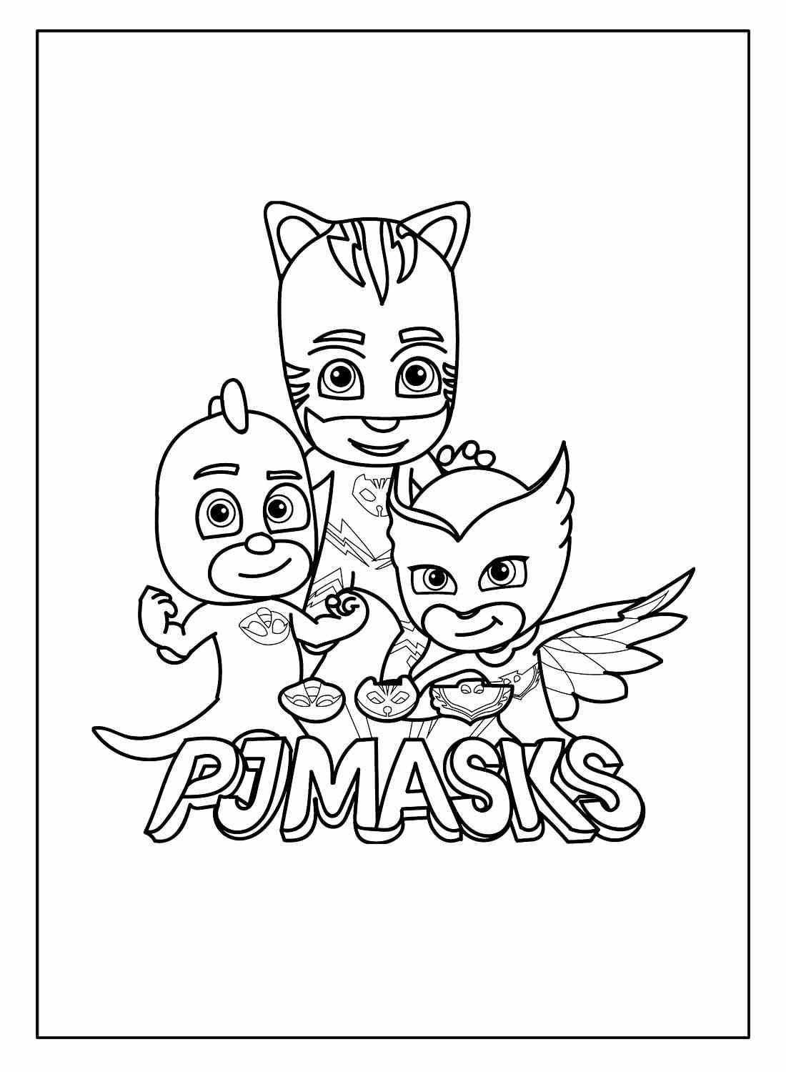 Pj Masks Ausmalbilder 692