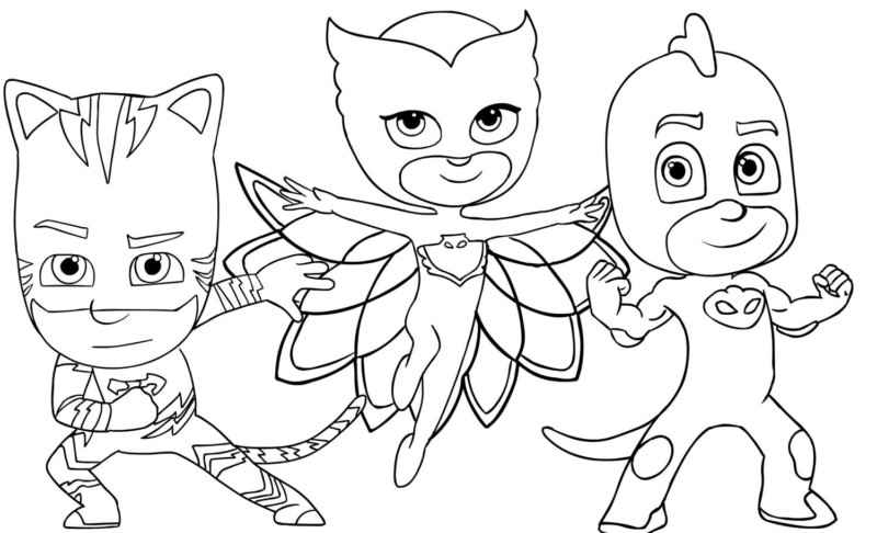 Pj Masks Ausmalbilder 754