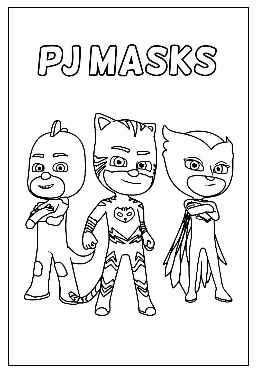 Pj Masks Ausmalbilder 801