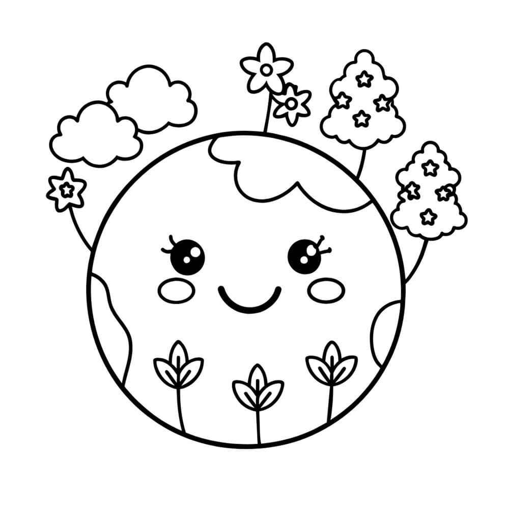 Planet Erde Ausmalbilder 163
