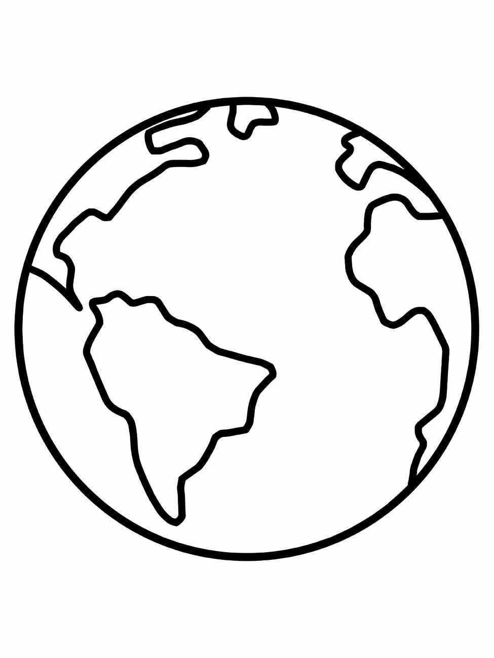 Planet Erde Ausmalbilder 575