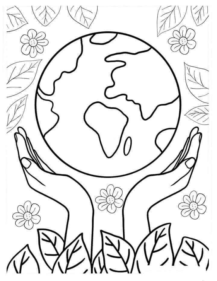 Planet Erde Ausmalbilder 794