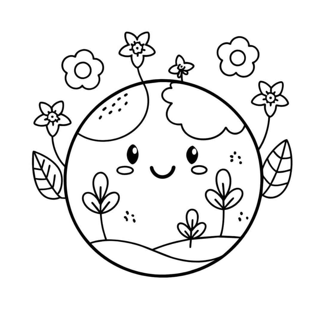Planet Erde Ausmalbilder 984