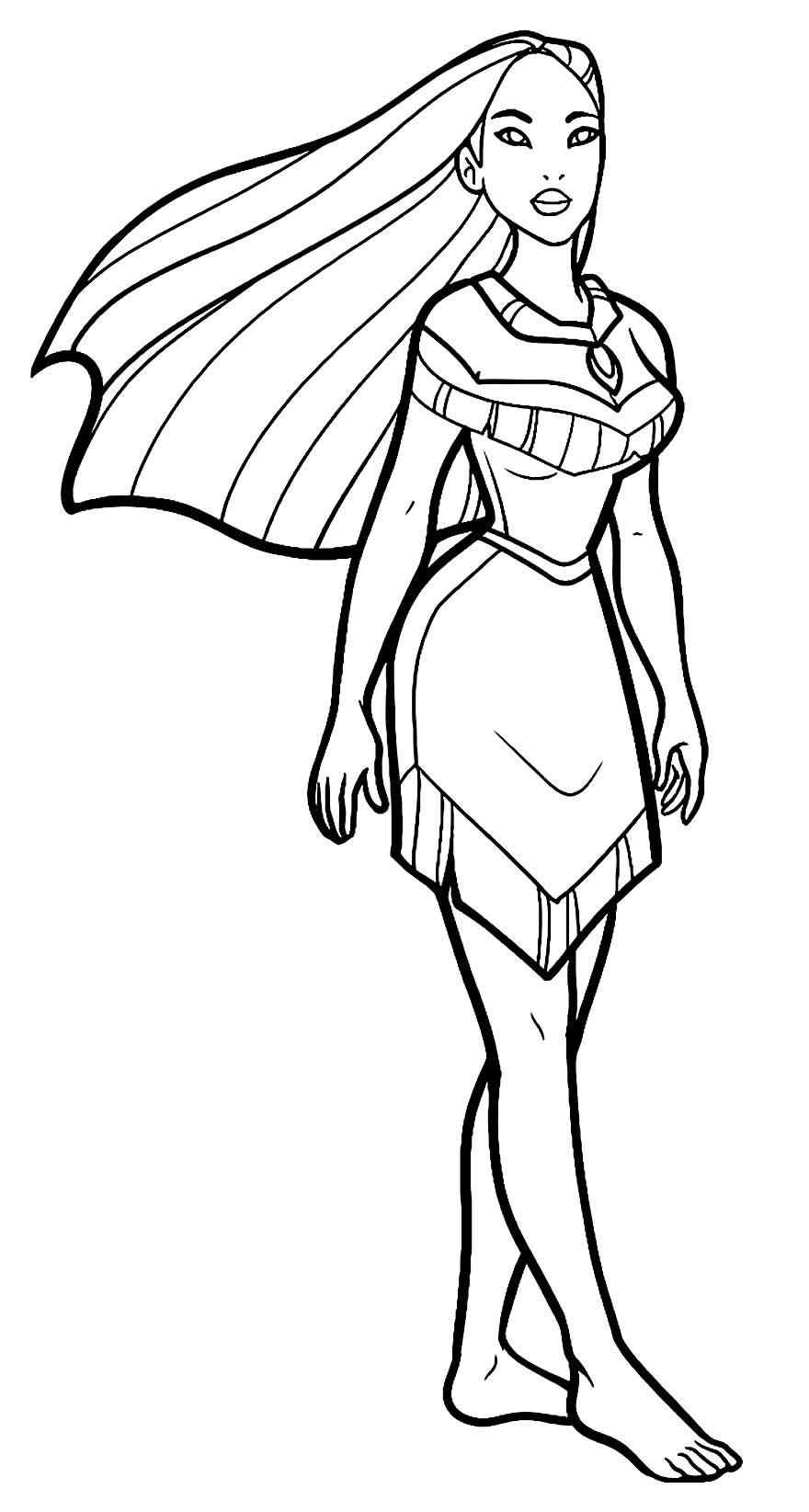 Pocahontas Ausmalbilder 420