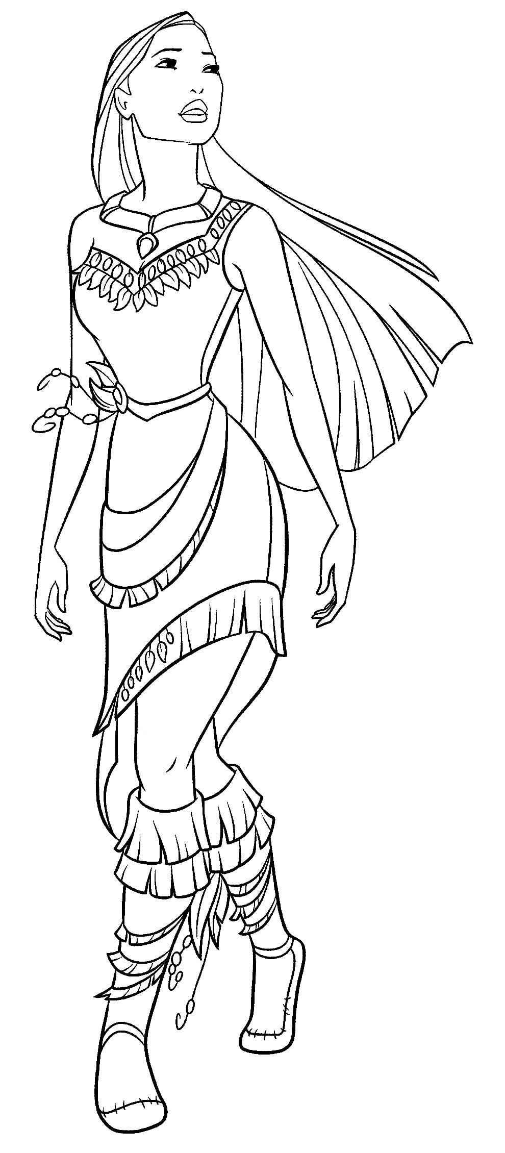 Pocahontas Ausmalbilder 630