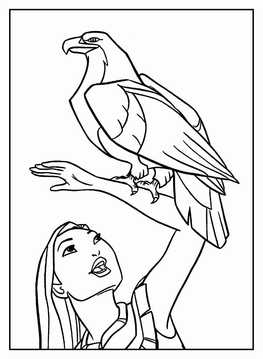 Pocahontas Ausmalbilder 745