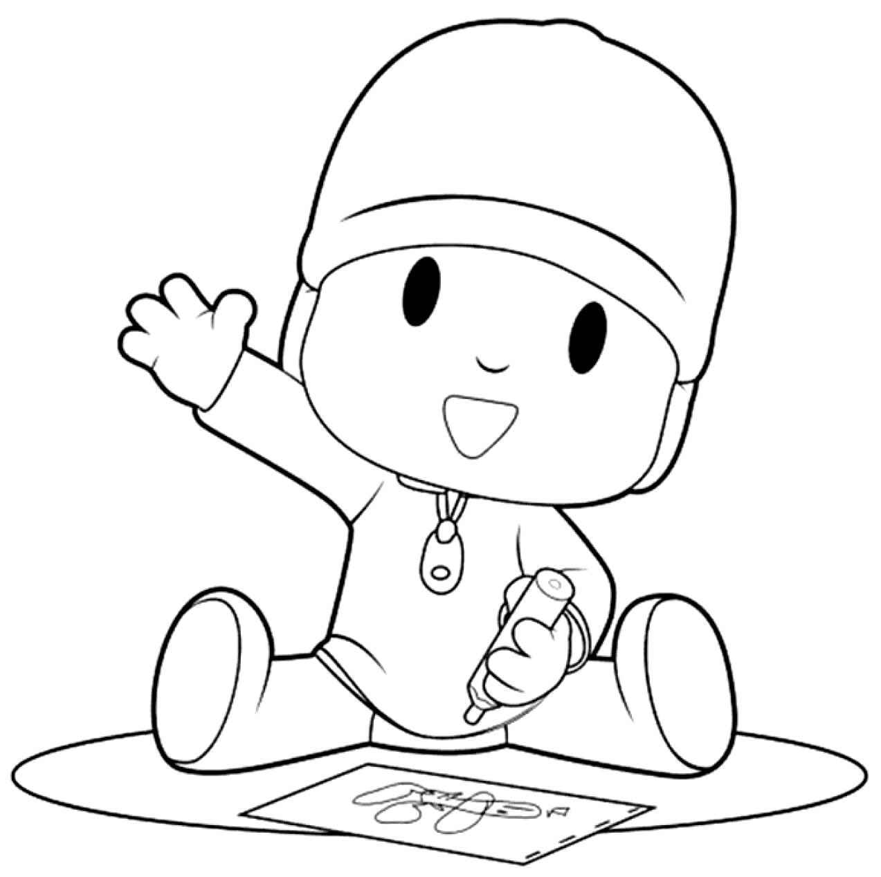 Pocoyo Ausmalbilder 288