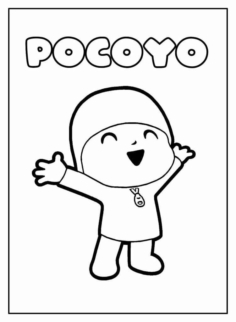 Pocoyo Ausmalbilder 833