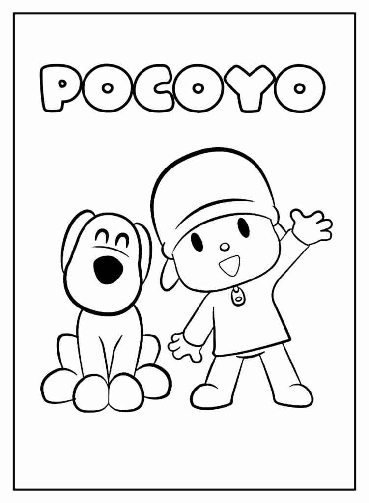 Pocoyo Ausmalbilder 875