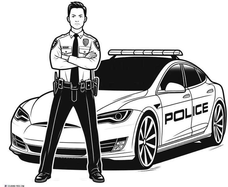 Polizei Ausmalbilder 487