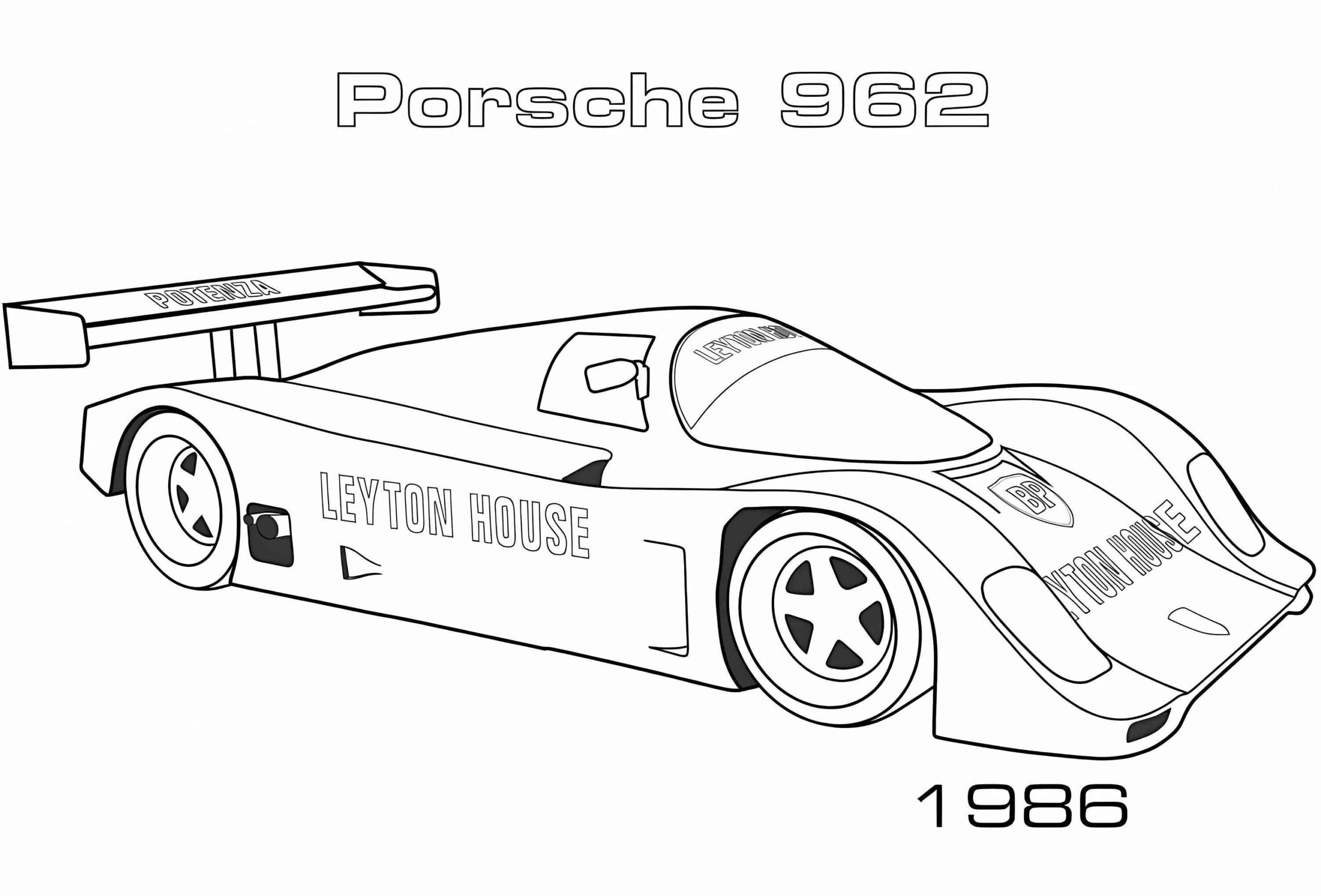 Porsche Ausmalbilder 223