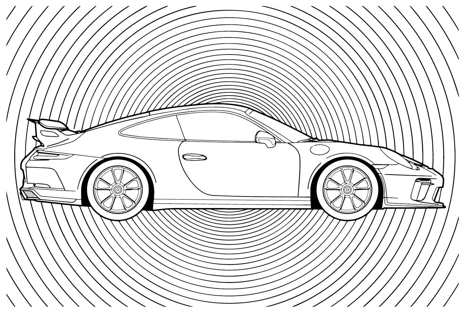 Porsche Ausmalbilder 303