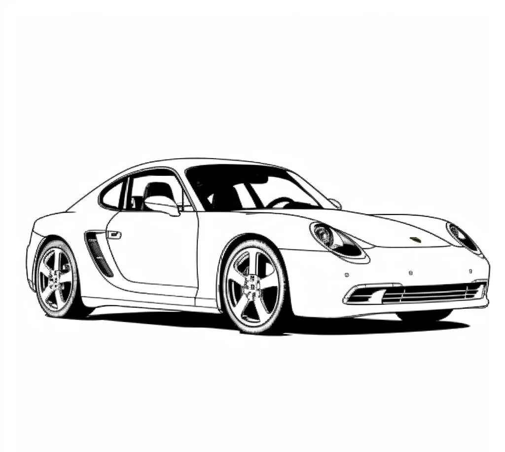 Porsche Ausmalbilder 674