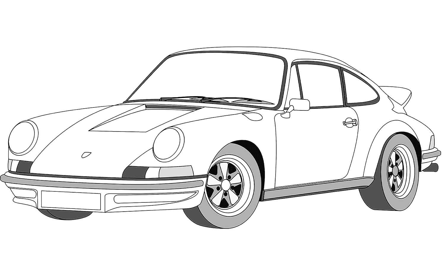 Porsche Ausmalbilder 880