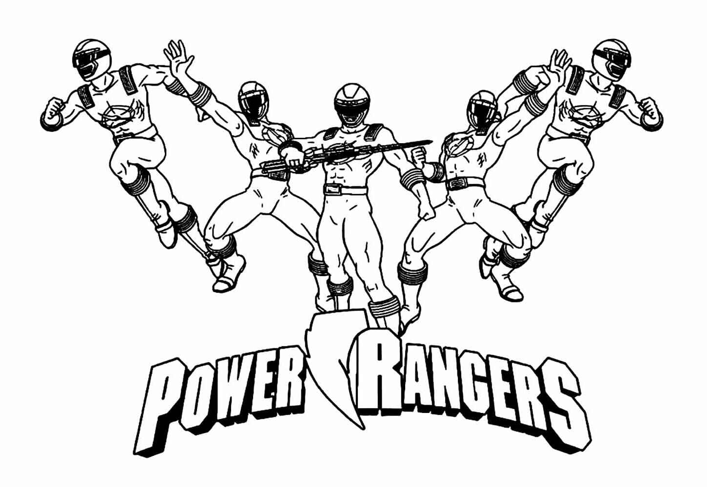 Power Rangers Ausmalbilder 139