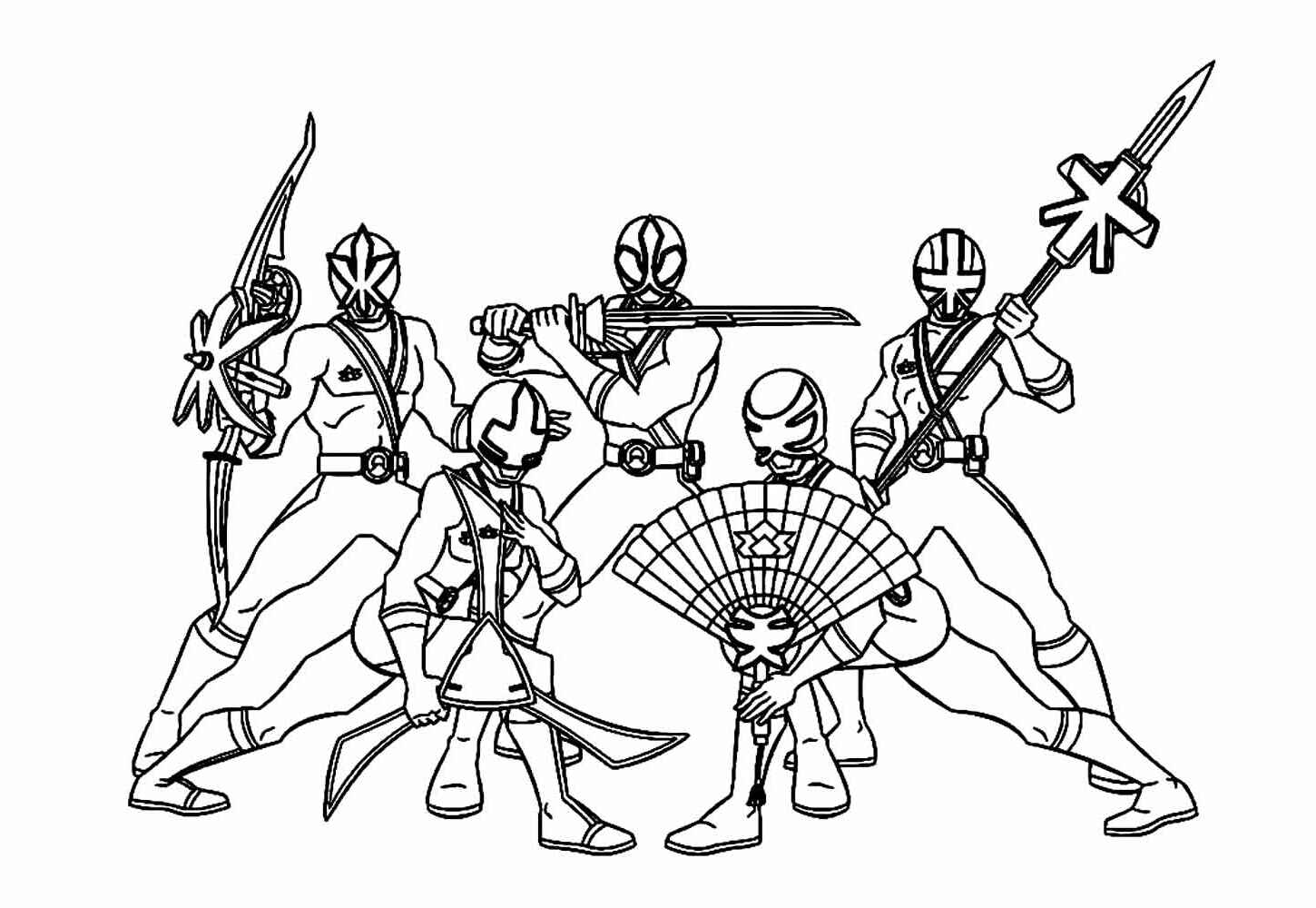 Power Rangers Ausmalbilder 655