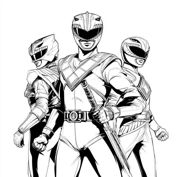 Power Rangers Ausmalbilder 680