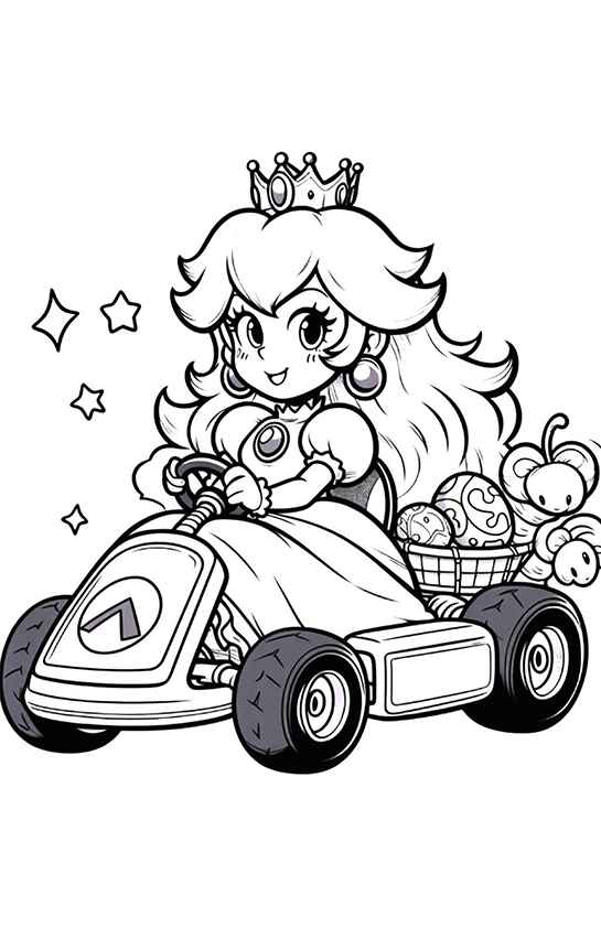 Prinzessin Peach Ausmalbilder 227