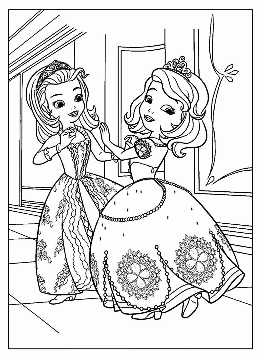 Prinzessin Sofia Ausmalbilder 013