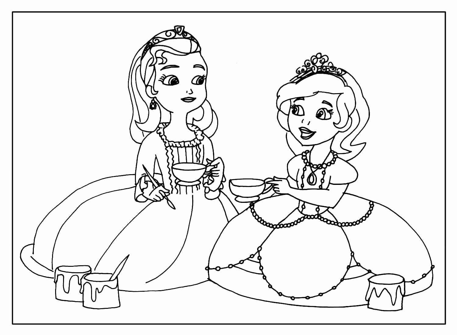 Prinzessin Sofia Ausmalbilder 779