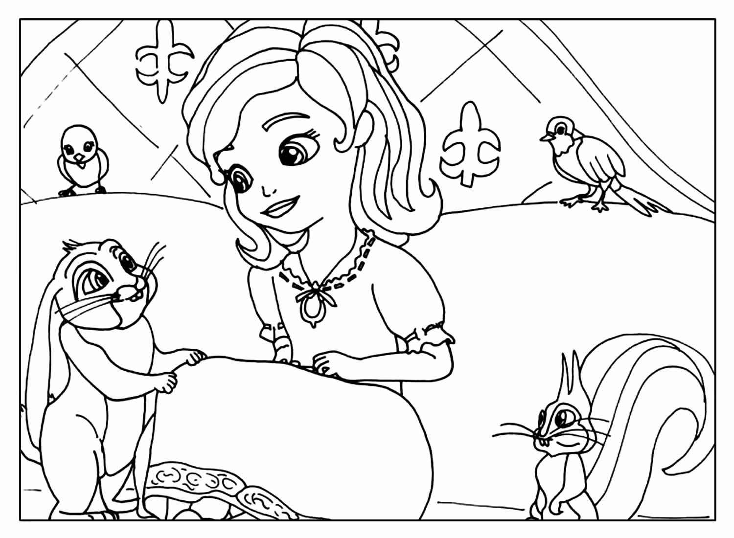 Prinzessin Sofia Ausmalbilder 981