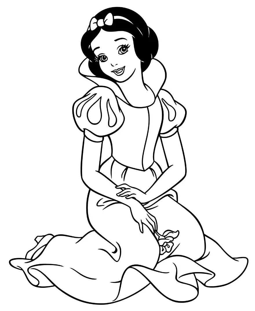 Prinzessinnen Ausmalbilder 561