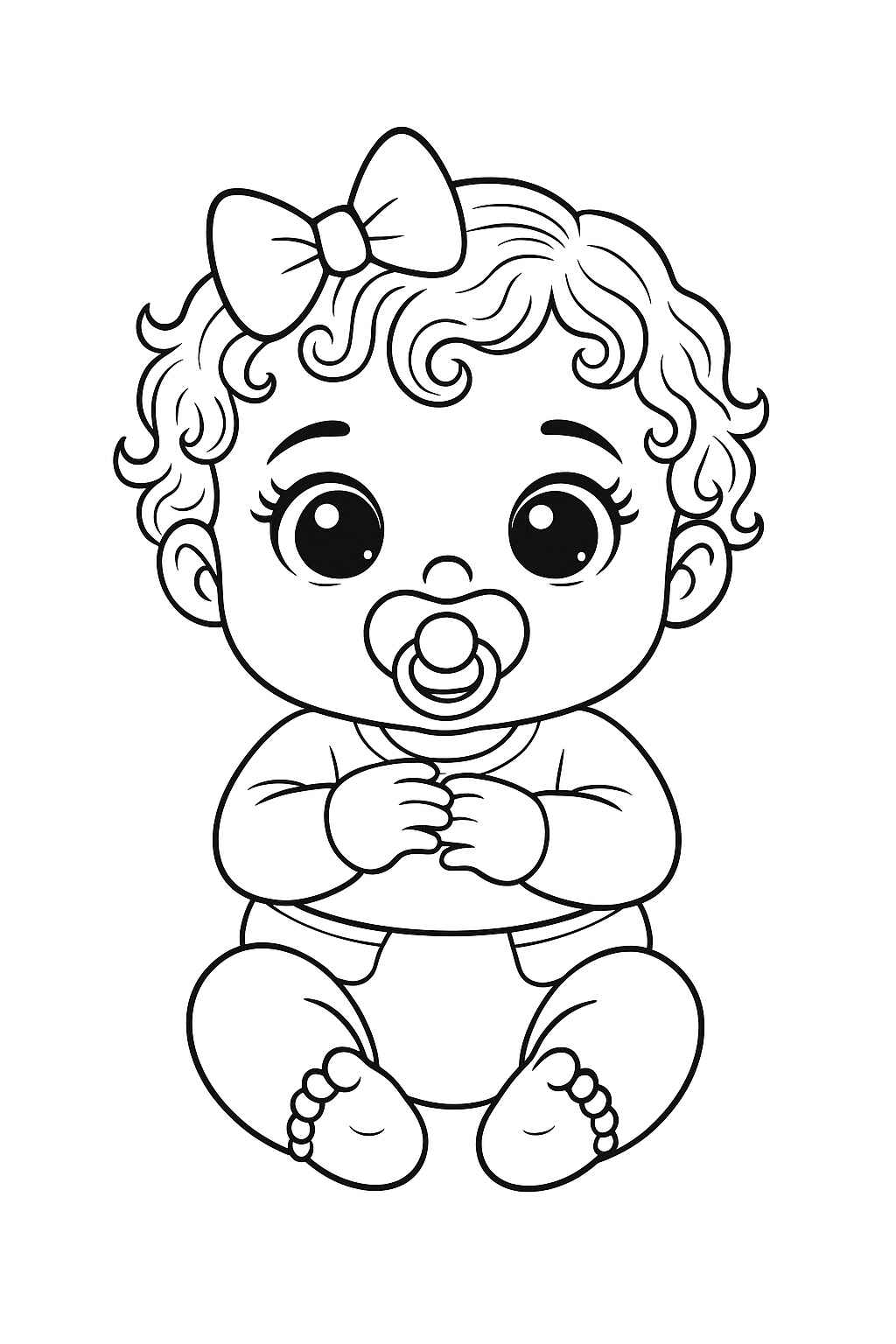 Puppen Ausmalbilder 247