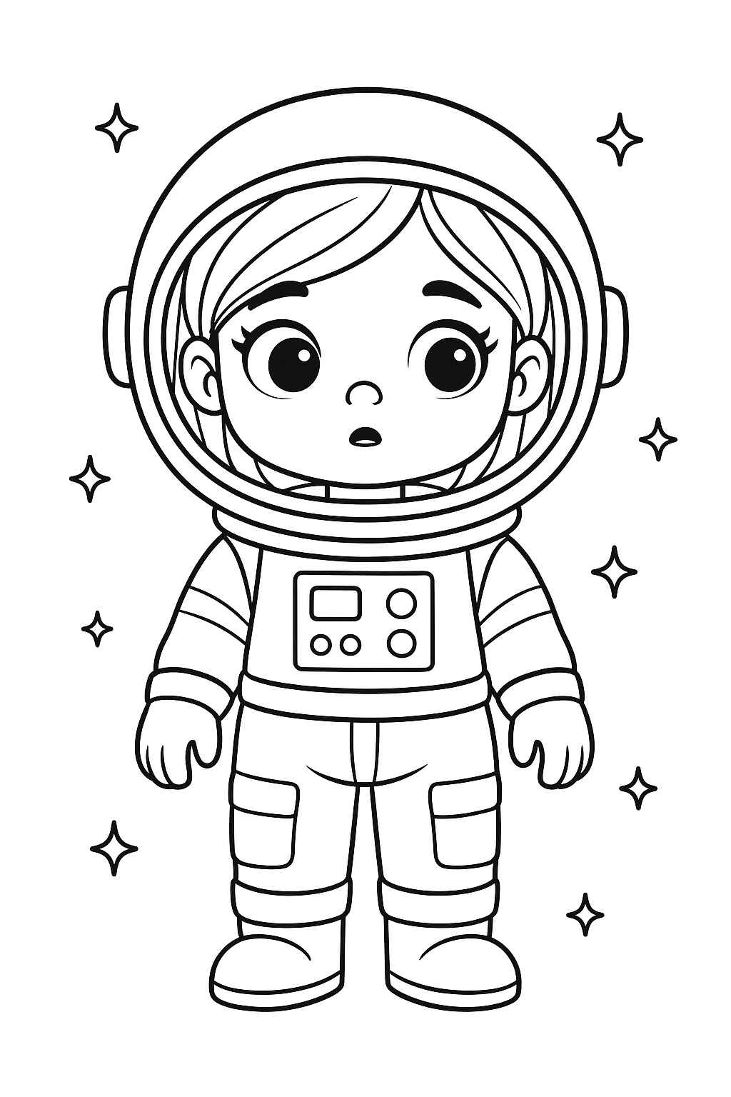 Puppen Ausmalbilder 341