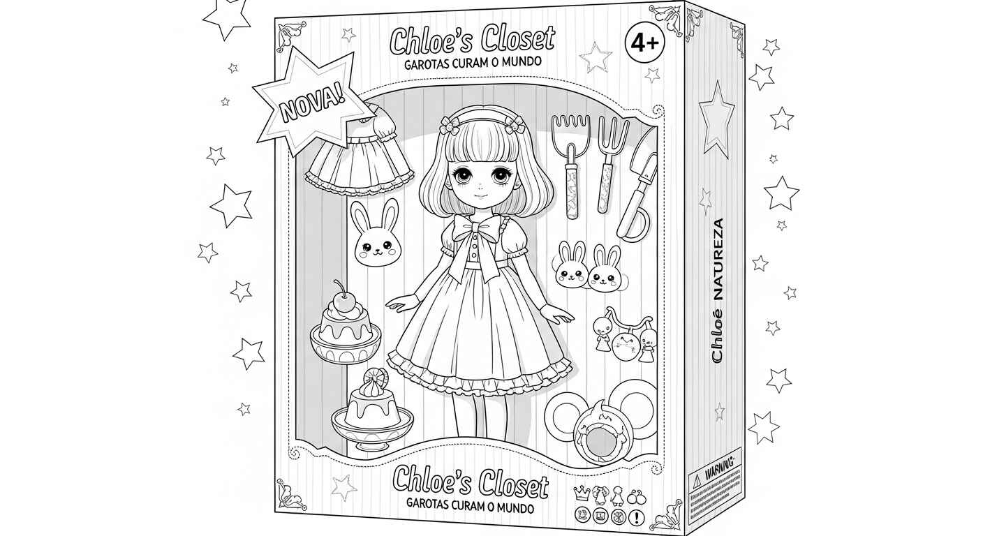 Puppen Ausmalbilder 425