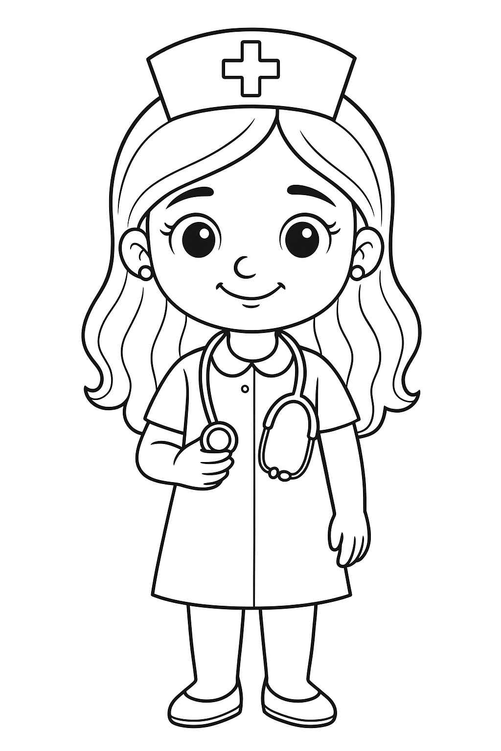 Puppen Ausmalbilder 448