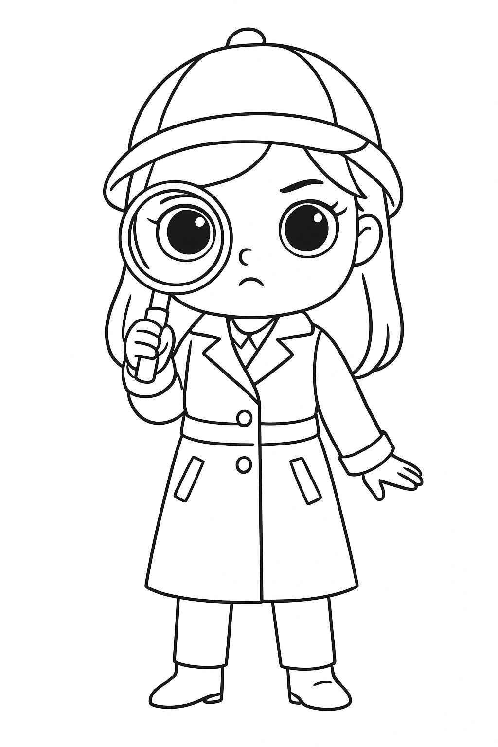 Puppen Ausmalbilder 672