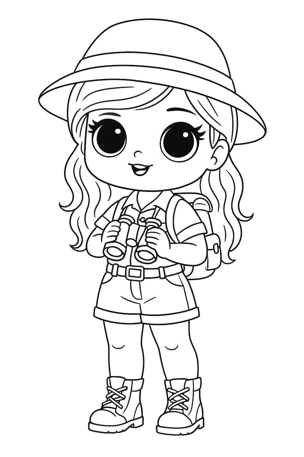 Puppen Ausmalbilder 892