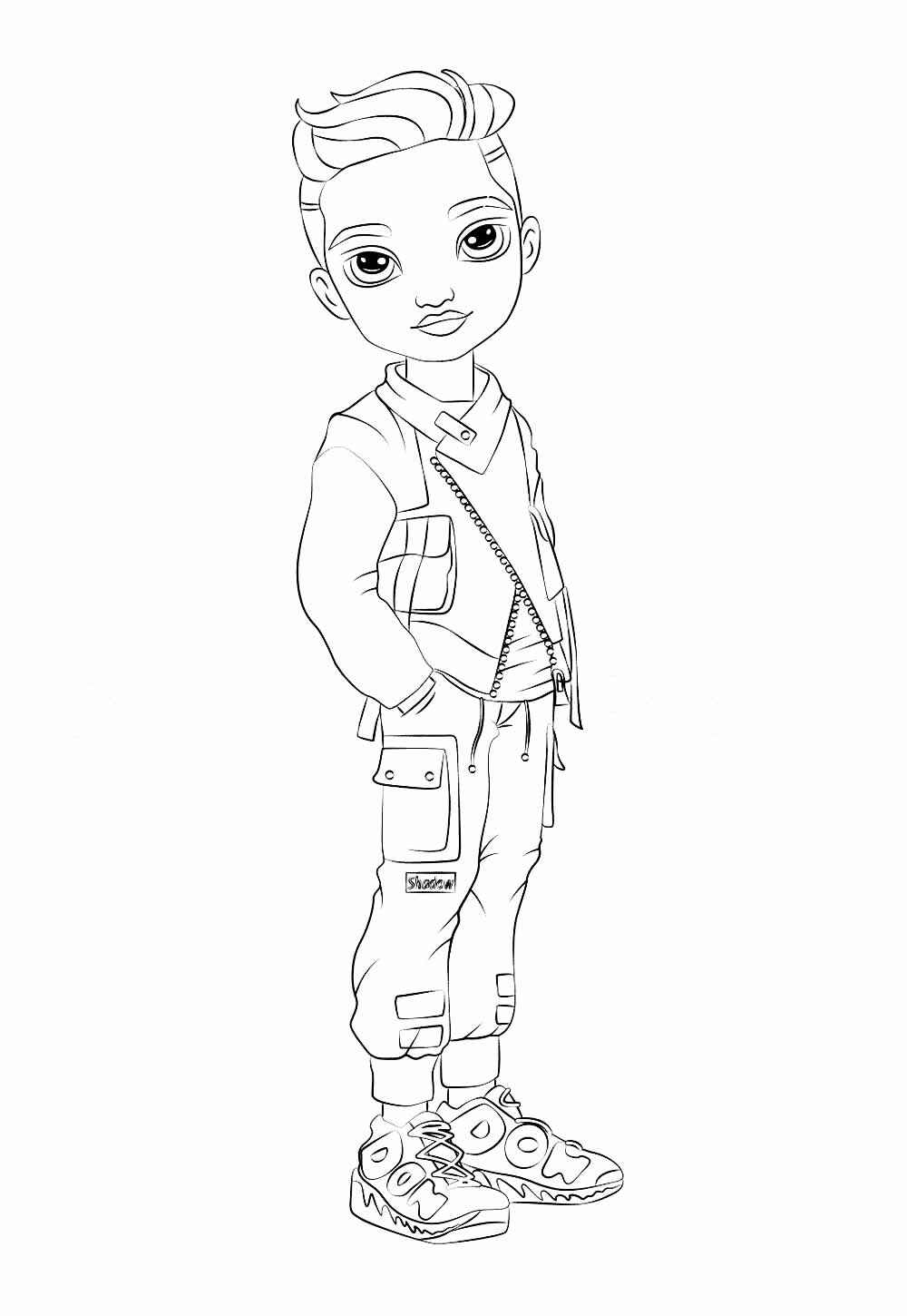 Rainbow High Ausmalbilder 128